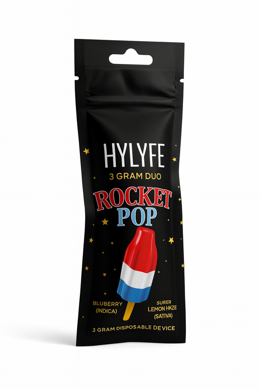 HYLYFE Rocket Pop – 3 Gram Duo Disposable Device